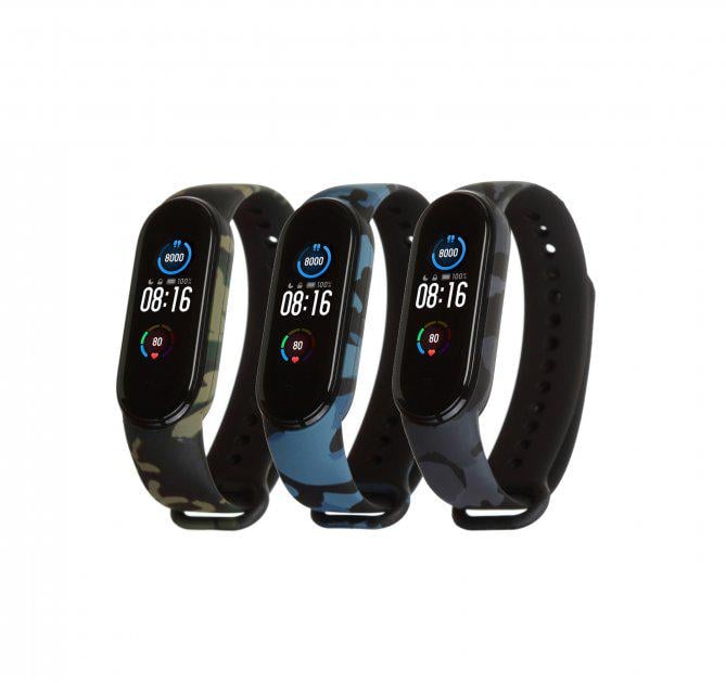 Комплект ремешков MRK для Xiaomi Mi Band 6/5 Khaki