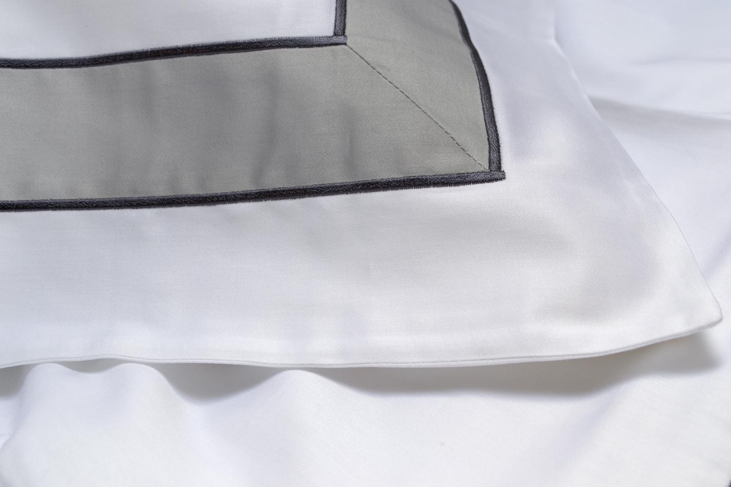 Комплект постільної білизни Penelope Bella king size 180x200+40 см Антрацит (svt-2000022334150) - фото 3 Комплект постільної білизни Penelope Bella king size 180x200+40 см Антрацит (svt-2000022334150) - фото 3