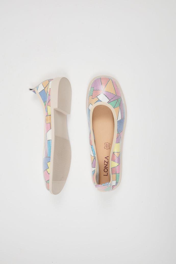 Балетки LONZA замшеві р. 39 Різнокольоровий (196078)