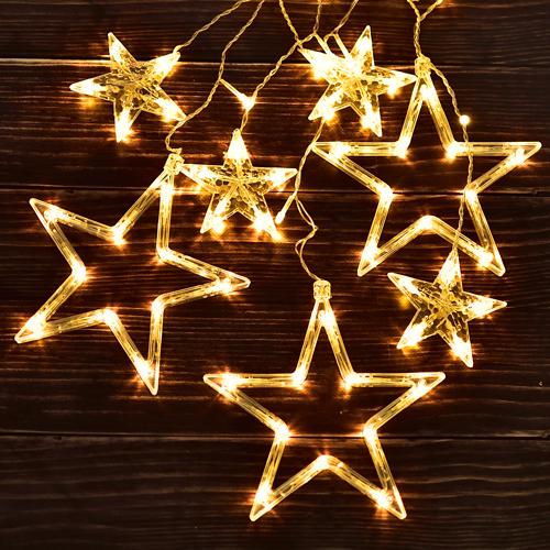 Гирлянда-занавеска светодиодная Stenson Starlights R92649 120L 250х85 см (590848) Гирлянда-занавеска светодиодная Stenson Starlights R92649 120L 250х85 см (590848)