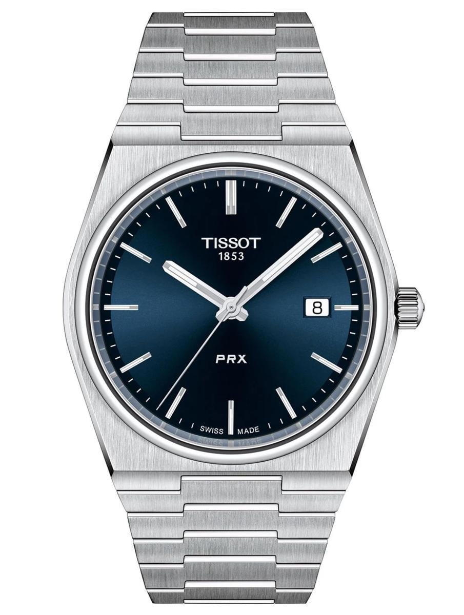 Годинник чоловічий Tissot PRX 40 205 Quartz Dark Blue T137.410.11.041.00 (36611512)