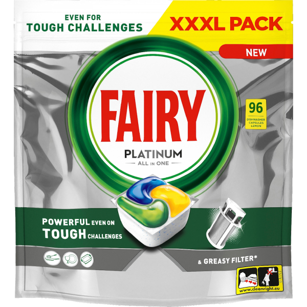 Капсулы для посудомоечной машины Fairy Platinum 96 шт.