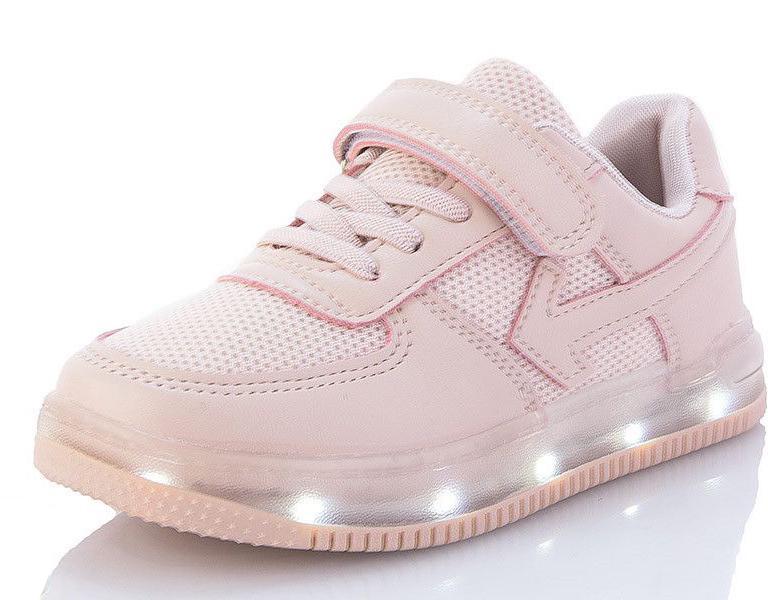 Кроссовки с LED-подсветкой Jong Golf C10131-8 р. 30 Розовый