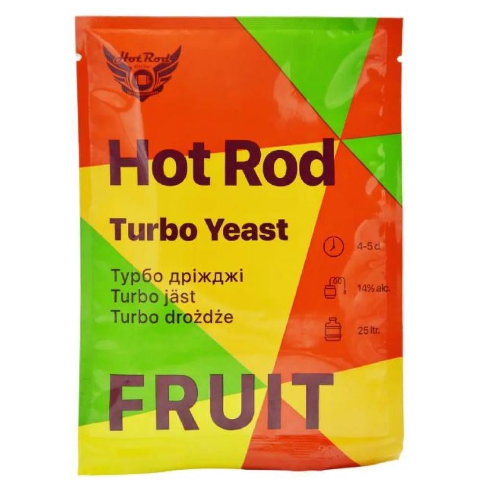Дрожжи турбо Hot Rod Fruit на 25 л 60 г (16492)
