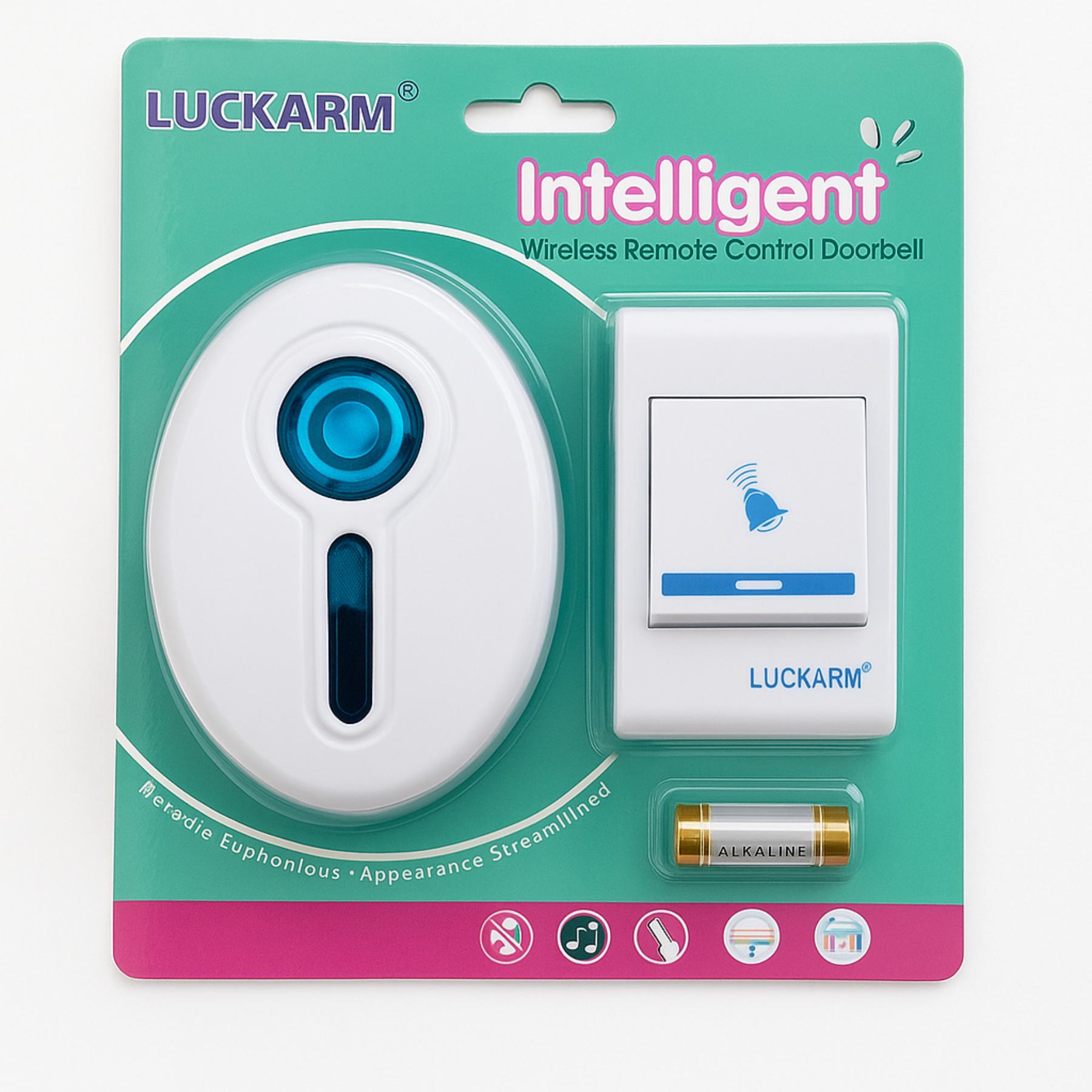 Дзвінок дверний бездротовий від розетки 220V (27641077)