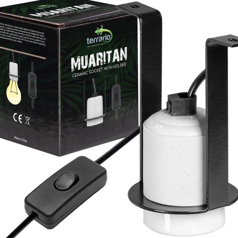 Светильник керамический патрон Terrario Muaritan Ceramic Socket 200W (TR-MUARITAN-CERAMIC-SOCKET) Светильник керамический патрон Terrario Muaritan Ceramic Socket 200W (TR-MUARITAN-CERAMIC-SOCKET)