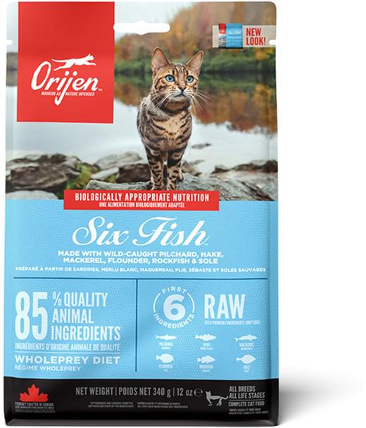 Корм сухой для кошек и котят Orijen Six Fish Cat 0,34 кг (24149221)