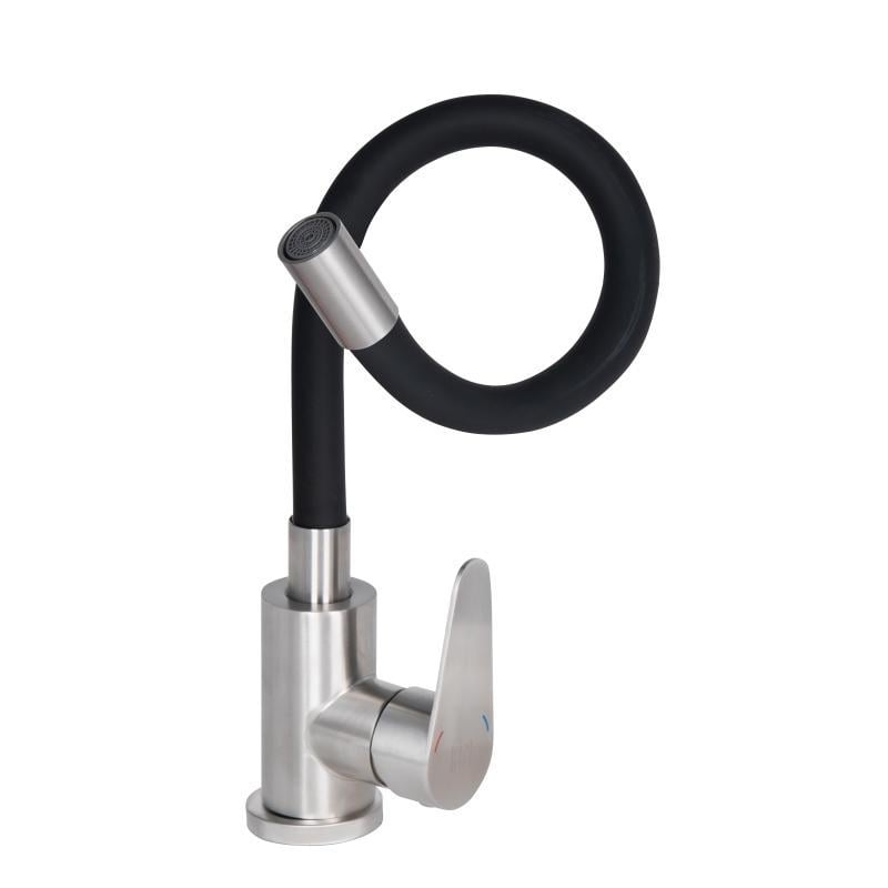 Смеситель для ванны Vida 005-1/кран для раковины Vida 001F/ кран Vida для кухни гибкий Black - фото 13 Смеситель для ванны Vida 005-1/кран для раковины Vida 001F/ кран Vida для кухни гибкий Black - фото 13