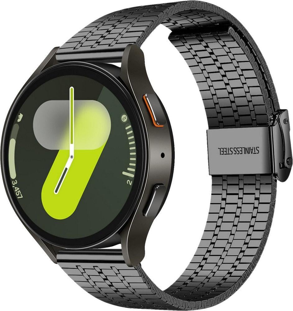 Браслет металлический Counic для Galaxy Watch 7 Black (37468-2B)