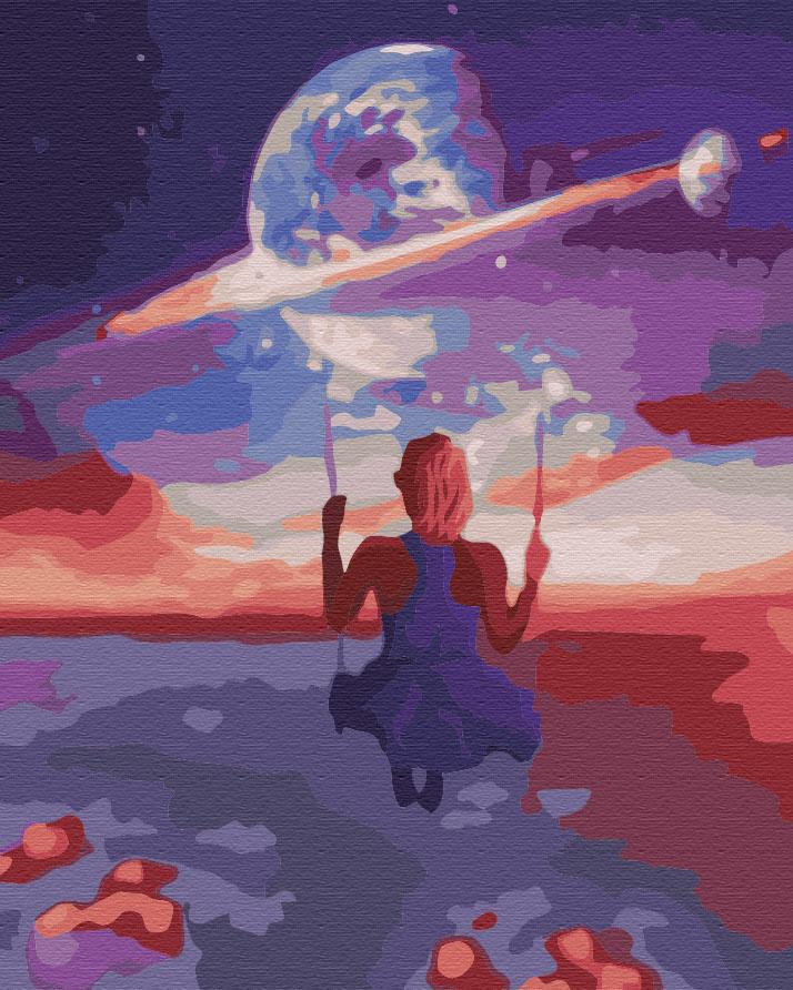 Картина по номерам Brushme Космические мечты 40x50 см (BS51500)