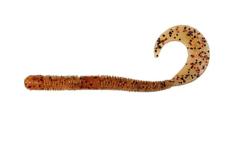 Силіконовий хробак Fox Crawler №005 їстівний 10 см 6 шт. Карамельний (6619)