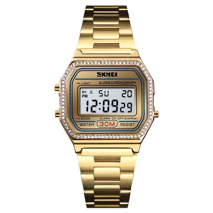 Наручные часы женские Skmei 1474 Gold (17136)