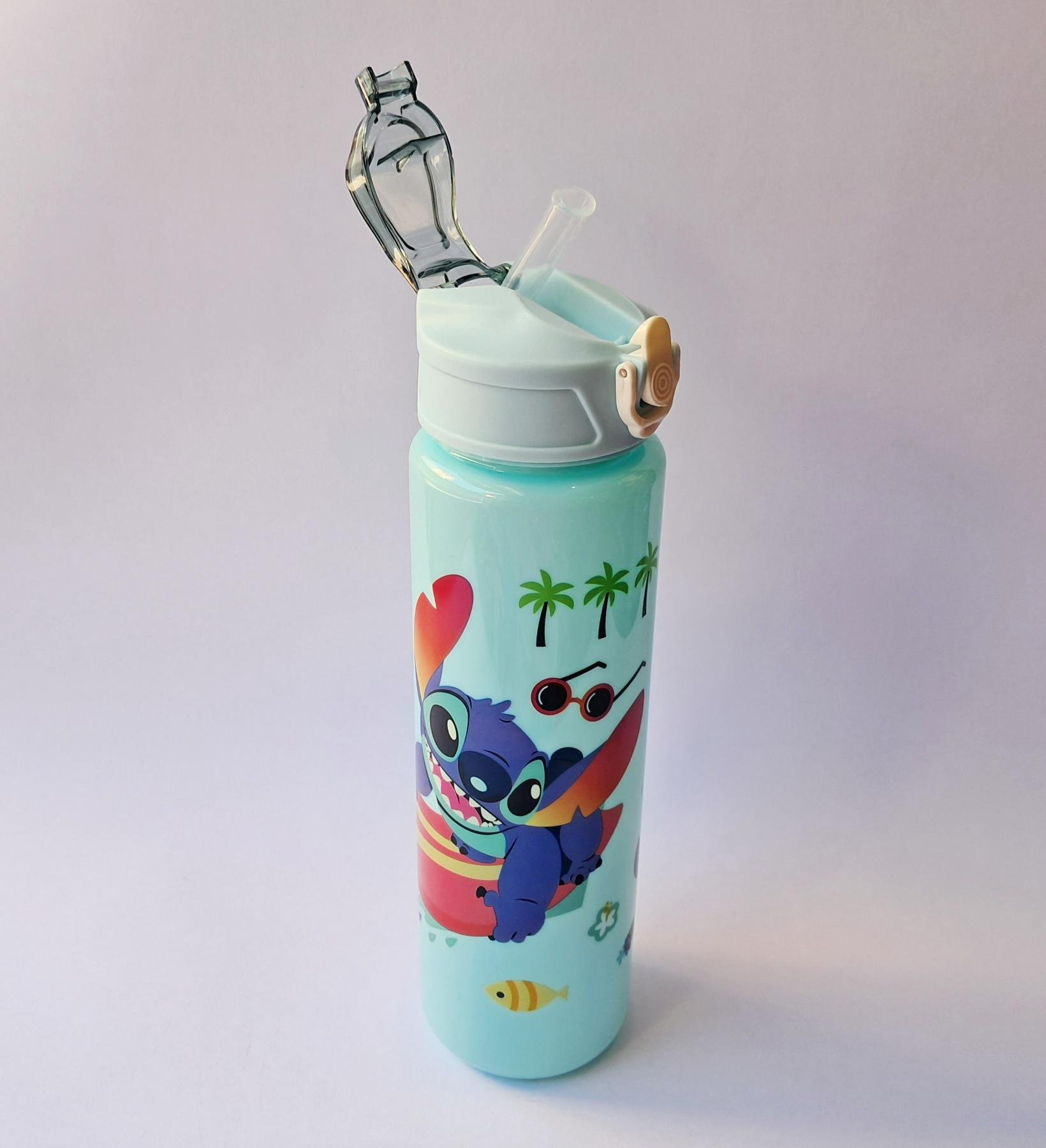 Пляшка дитяча для води Disney Stitch 800 мл Зелений (SAM-12) - фото 2 Пляшка дитяча для води Disney Stitch 800 мл Зелений (SAM-12) - фото 2