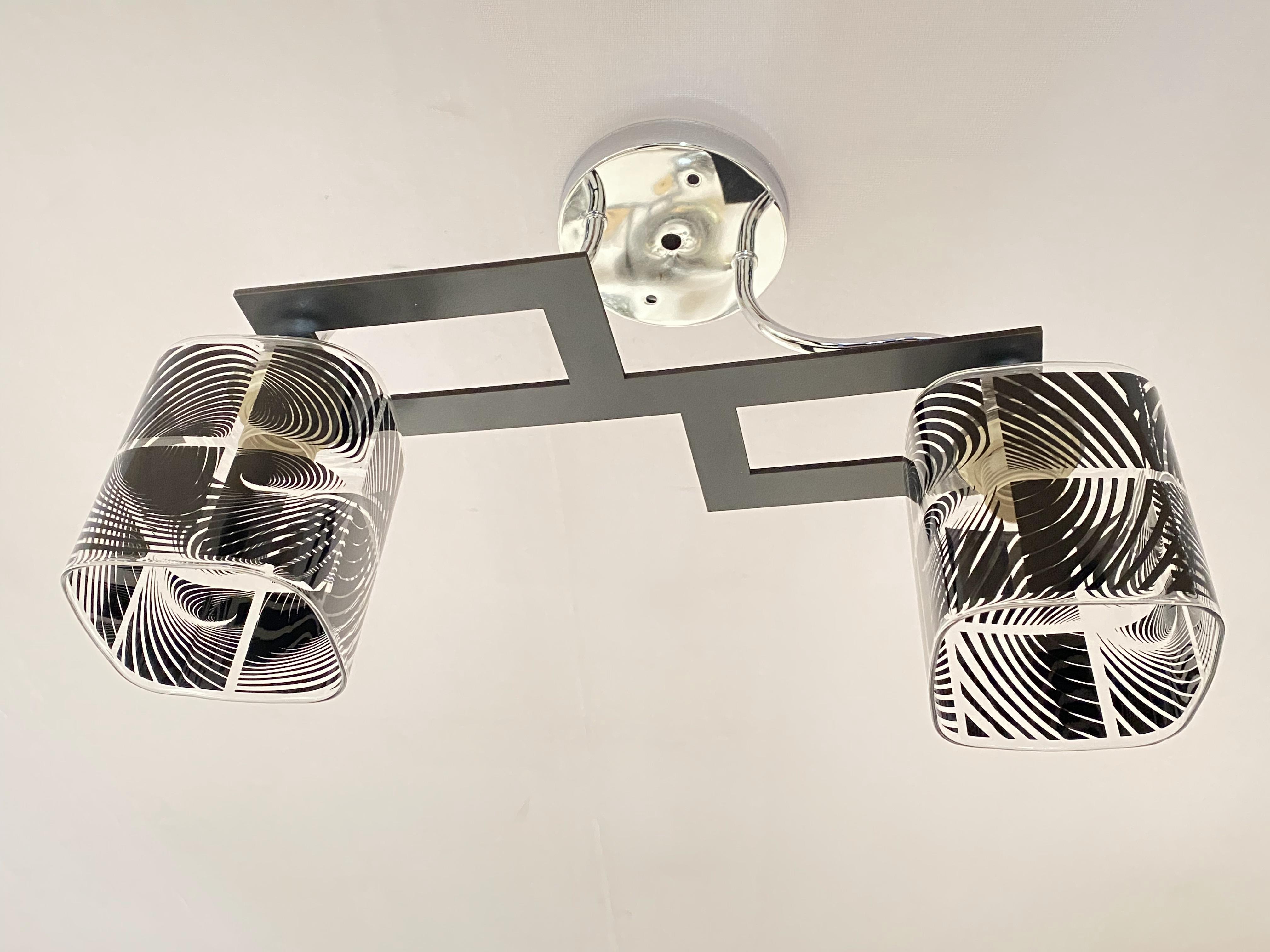 Люстра декоративная Sirius Ю 6786В/2 на 2 плафона (000040135)