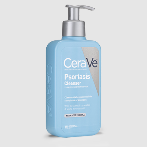 Средство для кожи склонной к псориазу CeraVe Psoriasis Cleanser очищающее 237 мл