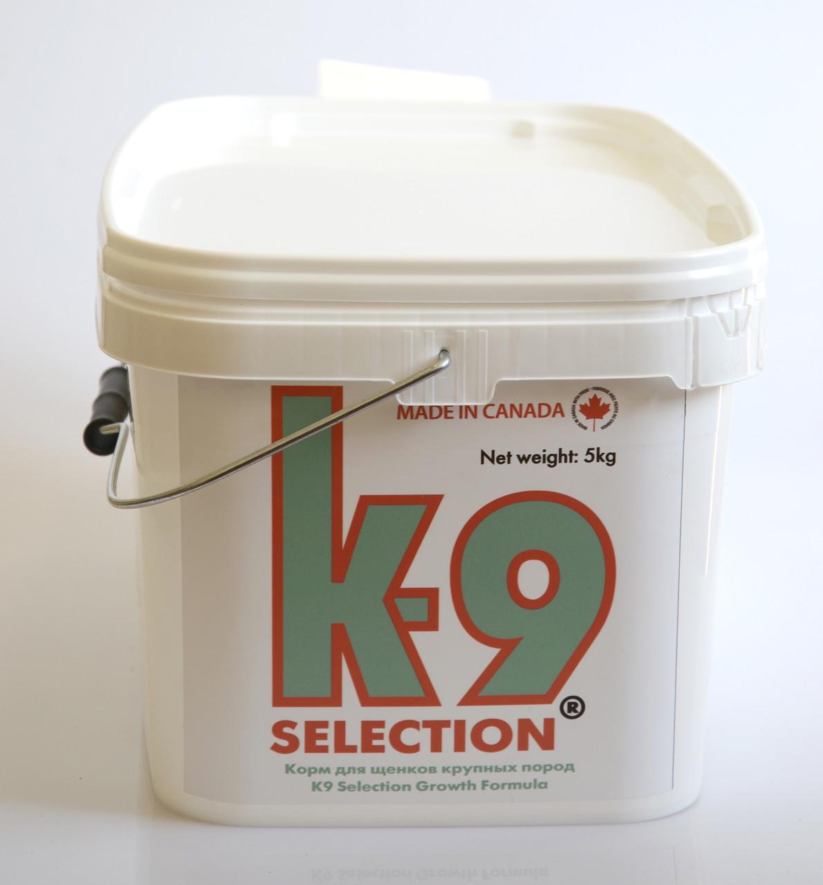 Корм сухой для щенков крупных пород K-9 Selection Puppy Large Breed 5 кг с контейнером (1162181536)