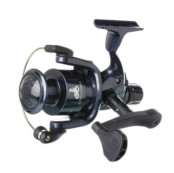 Рыболовная катушка безынерционная Cobra King CB140 Black (GL5254) Рыболовная катушка безынерционная Cobra King CB140 Black (GL5254)