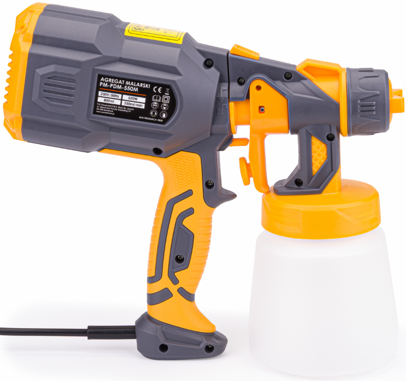 Краскопульт электрический Powermat 550 Вт 0.8 л (31120303)