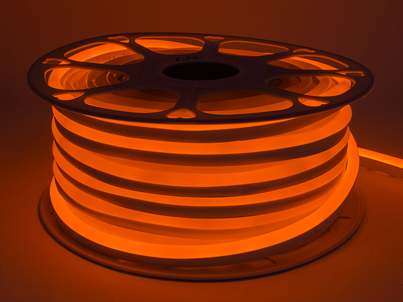 Неон світлодіодний AVT 55-O 8x16 мм 120 LED 2835 12V 8 Вт/м IP65 бухта 25 м Помаранчевий (8917) - фото 2 Неон світлодіодний AVT 55-O 8x16 мм 120 LED 2835 12V 8 Вт/м IP65 бухта 25 м Помаранчевий (8917) - фото 2