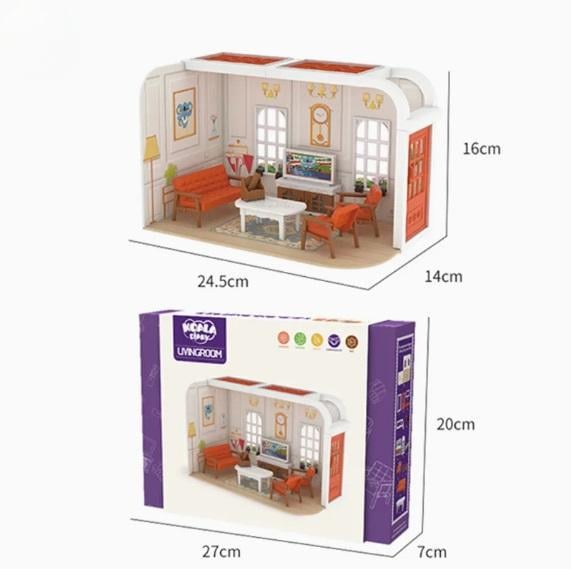 Ігровий набір Іграшковий будинок Koala Town Вітальня - фото 7 Ігровий набір Іграшковий будинок Koala Town Вітальня - фото 7