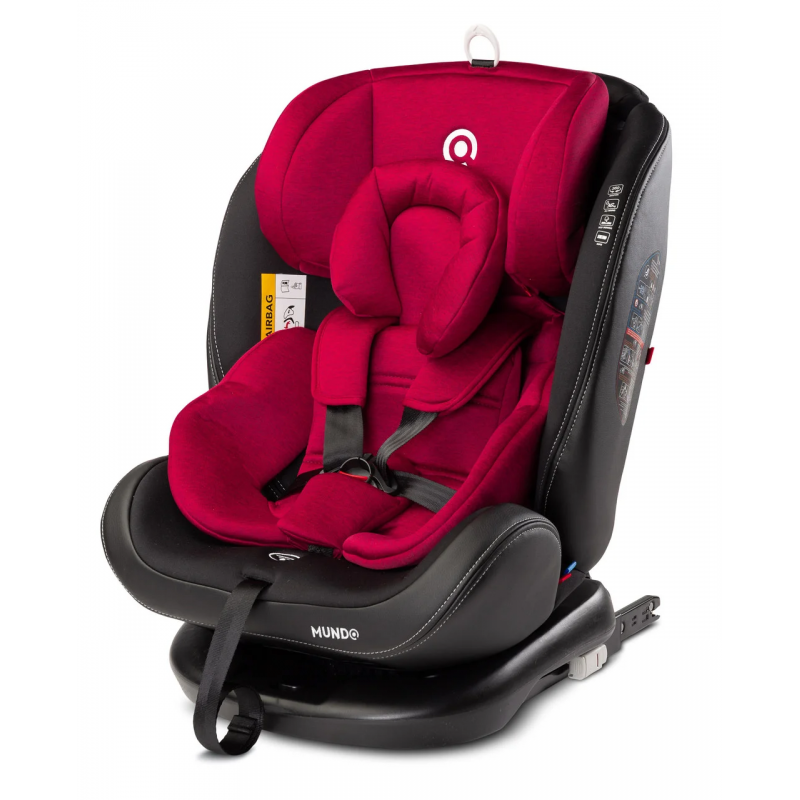 Автокресло Caretero Mundo группа 0+/1/2/3 0-36 кг с системой Isofix Красный