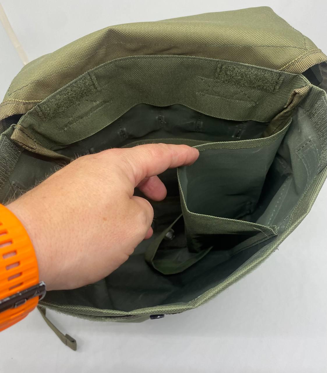 Сумка военная для противогаза/фильтров/масок Олива (0001) - фото 10 Сумка военная для противогаза/фильтров/масок Олива (0001) - фото 10