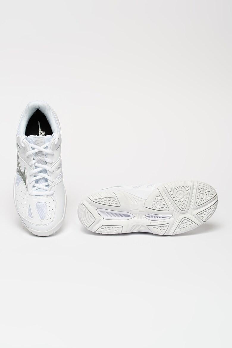 Кроссовки женские Mizuno BREAK SHOT 2 AC р. 38 Белый/Серый (UK5 61GA1926-01 38) - фото 4 Кроссовки женские Mizuno BREAK SHOT 2 AC р. 38 Белый/Серый (UK5 61GA1926-01 38) - фото 4