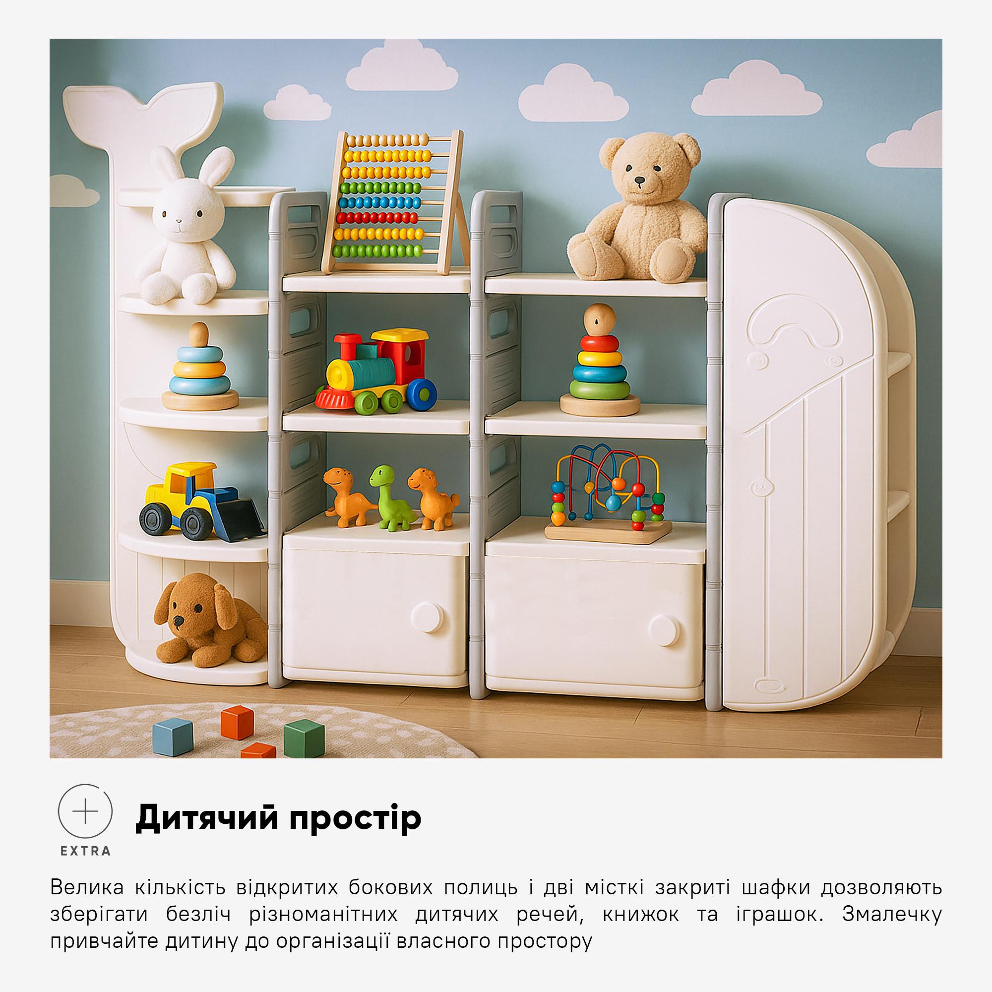 Стелаж Mealux Bubbles White (KD-E057 White) - фото 4 Стелаж Mealux Bubbles White (KD-E057 White) - фото 4