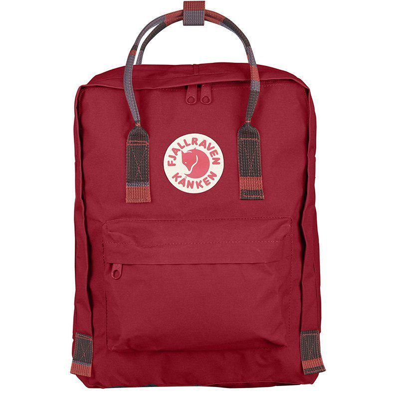 Городской рюкзак Fjallraven Kanken 16 л Deep Red/Random Blocked (23510.325-915)
