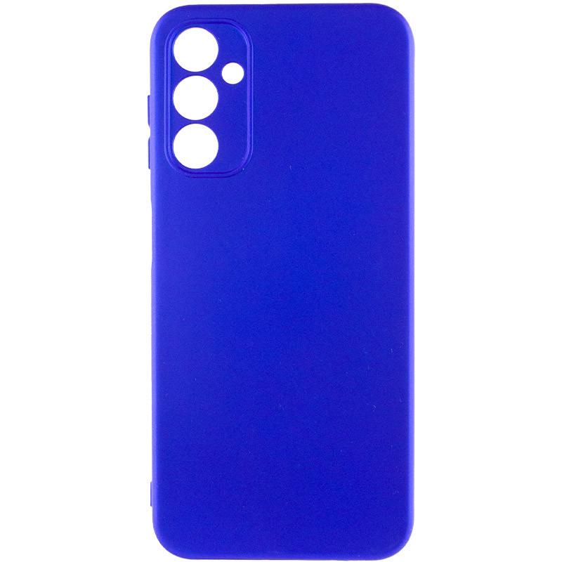 Противоударный Чехол Silicone Cover Lakshmi Full Camera (AA) для Samsung Galaxy A24 4G Синий/Iris