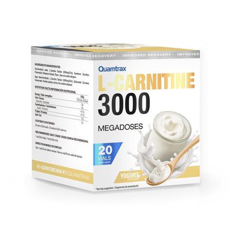 Карнитин-L Quamtrax 3000 20 vials Yogurt (00000035847)