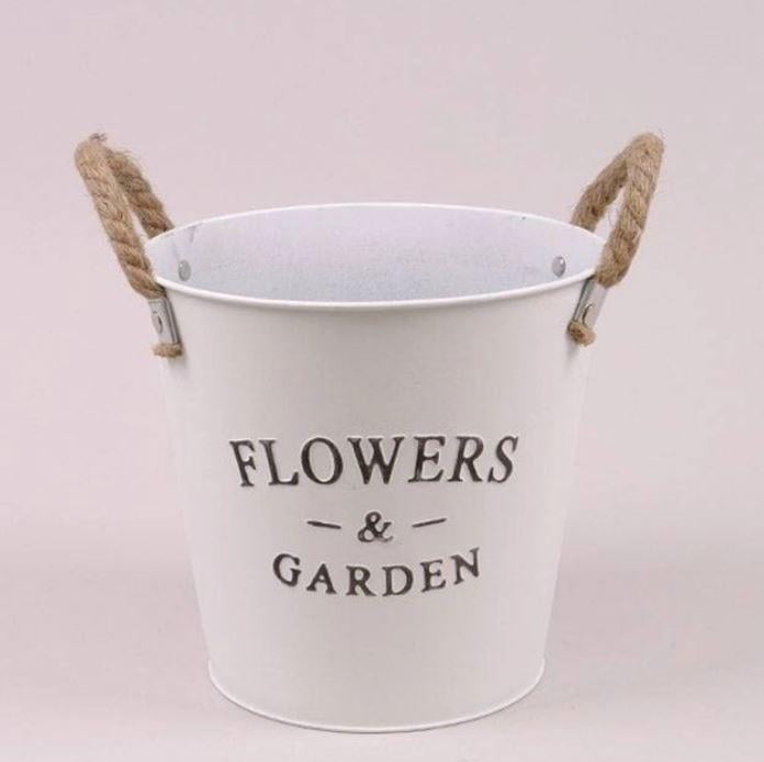 Кашпо металлическое Flowers & Garden (37791)