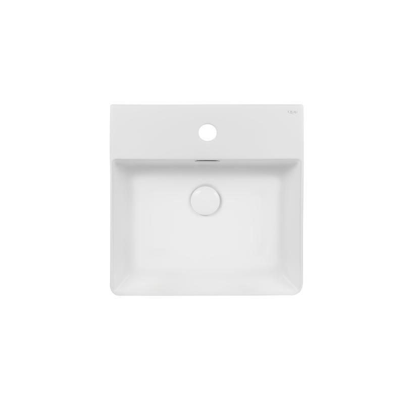 Раковина Q-tap Nando C с донным клапаном White (QT12117040CW)
