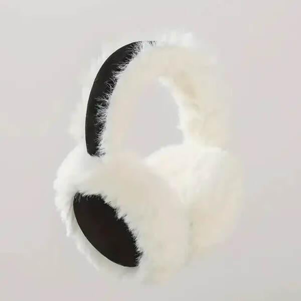 Наушники зимние меховые OneSize Белый (VLD192) Наушники зимние меховые OneSize Белый (VLD192)