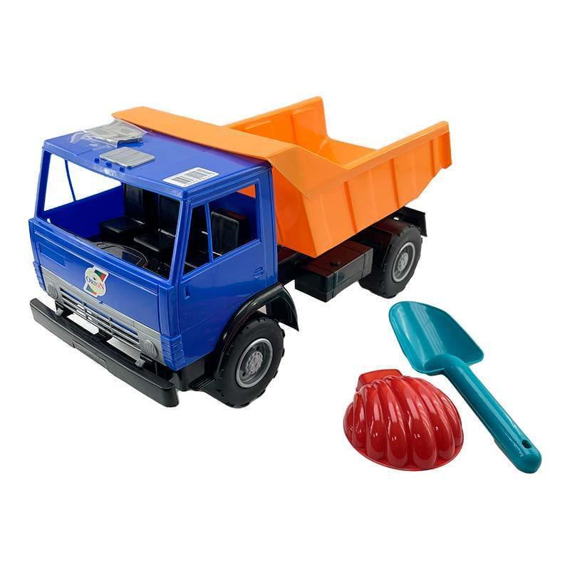Машинка Орион Самосвал Х2 Камаз с лопаткой 471 Blue/Orange (2697540245)