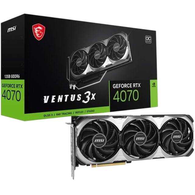 Видеокарта MSI GeForce RTX 4070 VENTUS 3X E1 12G OC (133626)