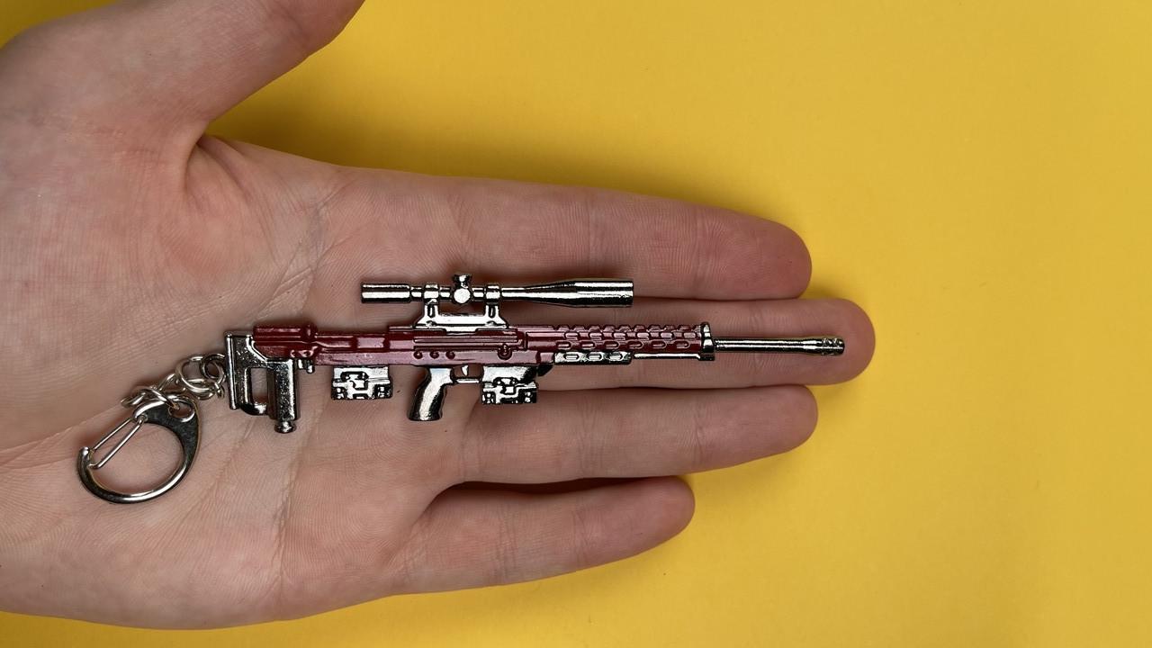 Брелок Pubg mobile металл 12 см (1374317004) - фото 3