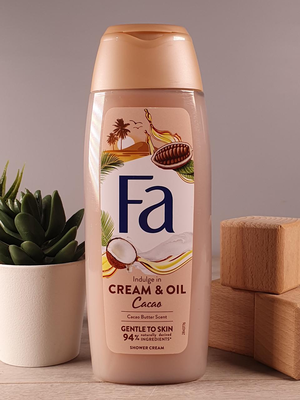 Гель для душу Fa Cream&Oil Cacao 250 мл (1882756535)