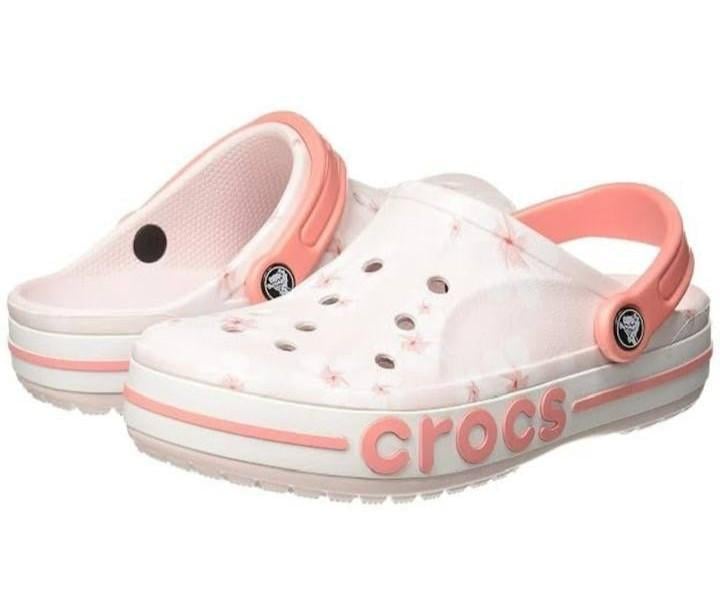 Крокси жіночі Crocs Bayaband Graphic 2 р. 37-38 Рожевий (25560)