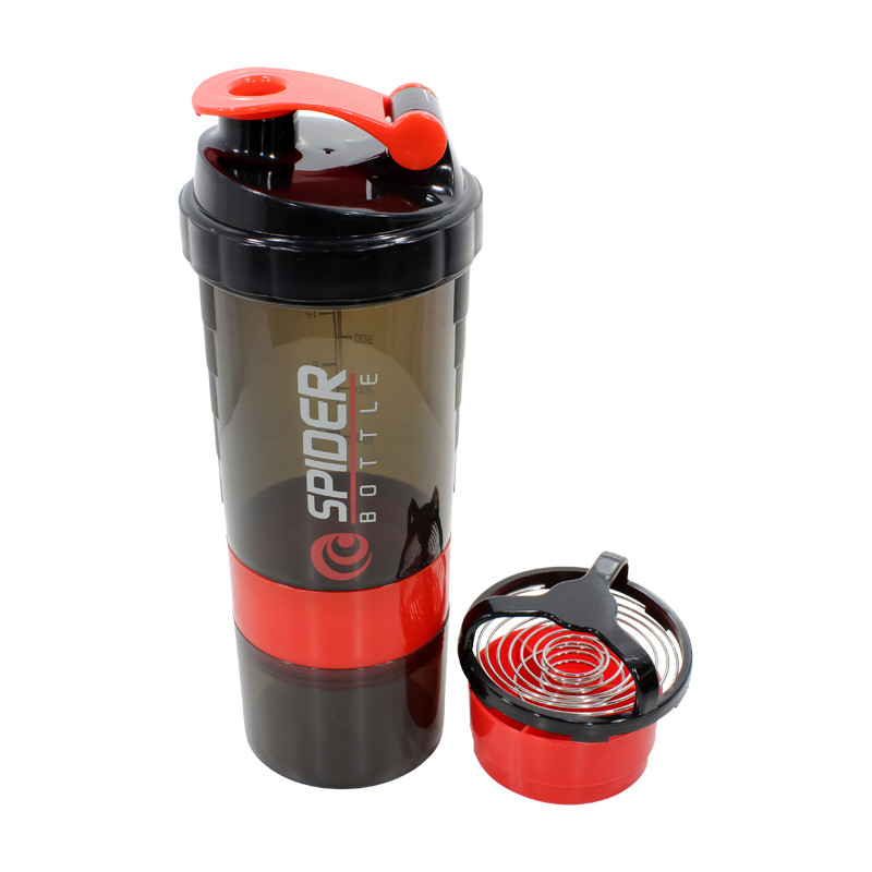 Бутылка для воды из трех слоев SPIDER HC801 Black/Red (1220367279)