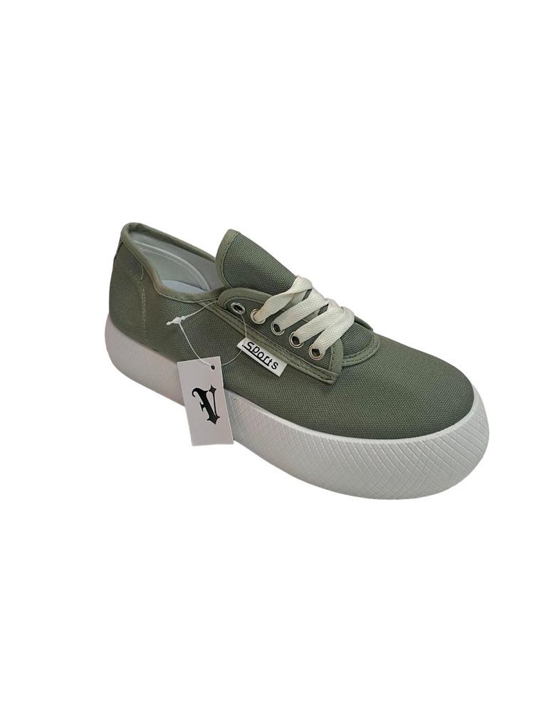 Кеды Violeta 9-762x40 женские Зеленый (192280-1) - фото 2 Кеды Violeta 9-762x40 женские Зеленый (192280-1) - фото 2