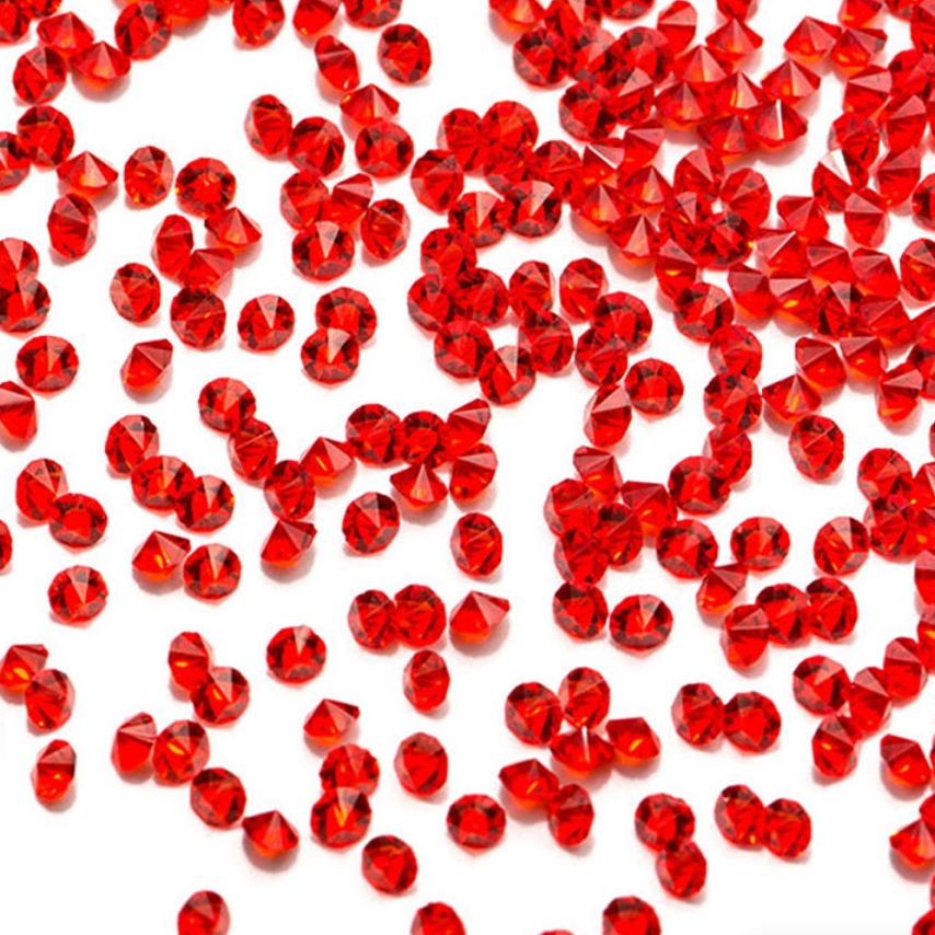 Крошка хрустальная Crystal Pixie 100 шт. Красный (1828963712)