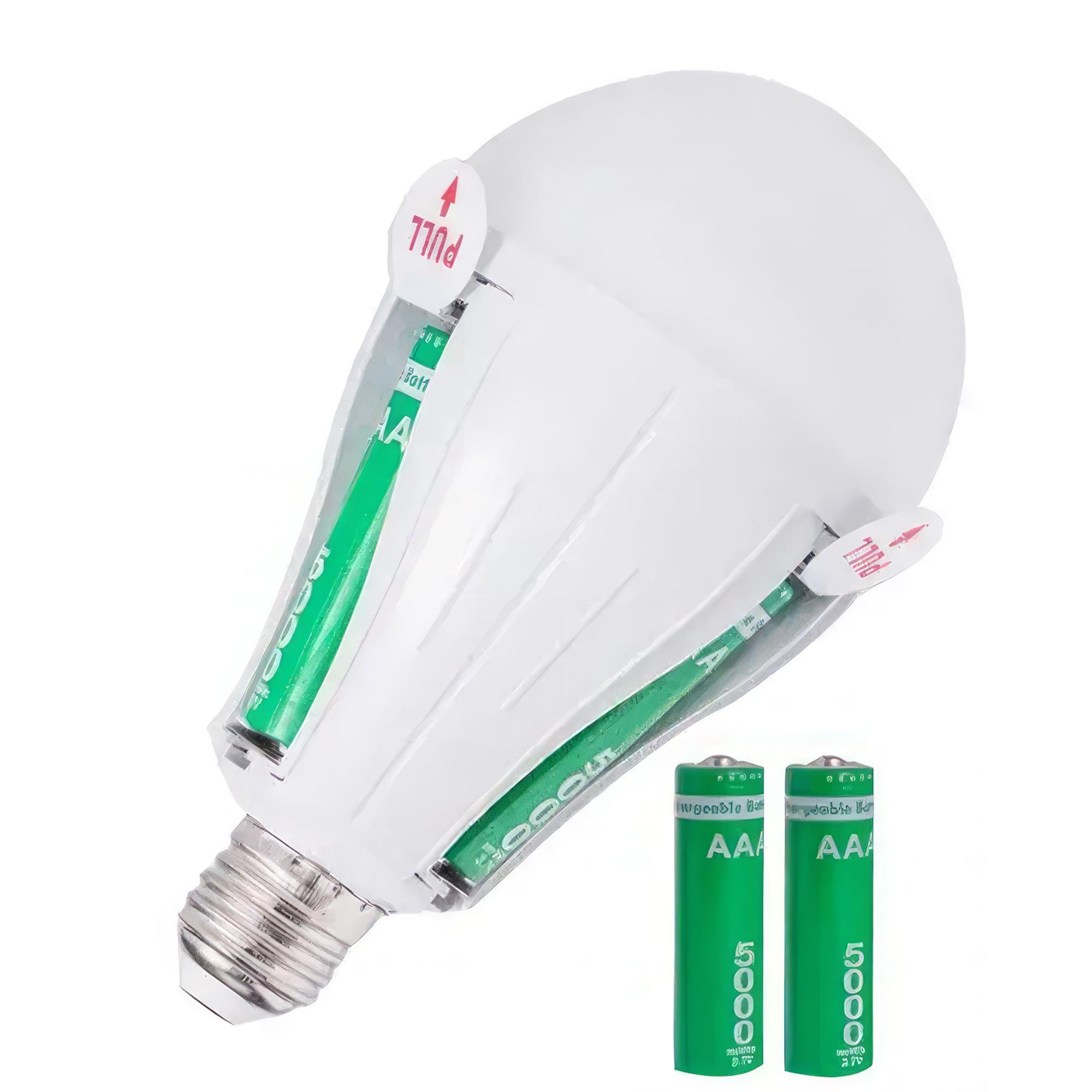 Лампочка LED FAE-3920 з 2 акумуляторами 18650 (02k11p154v1) - фото 2 Лампочка LED FAE-3920 з 2 акумуляторами 18650 (02k11p154v1) - фото 2