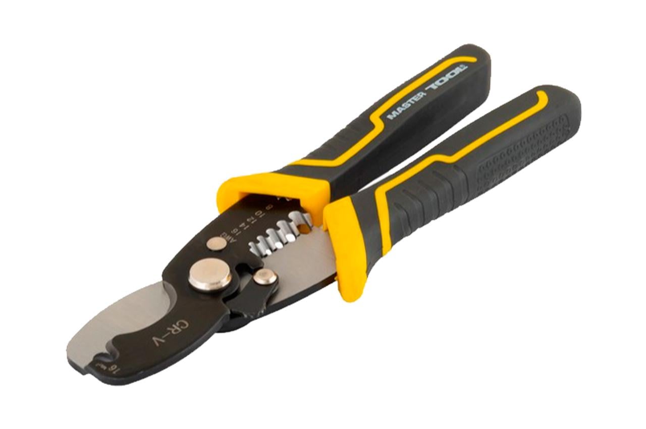 Знімач ізоляції-кабелерез Mastertool 175 мм x 1,3-8 мм2 (75-2275)