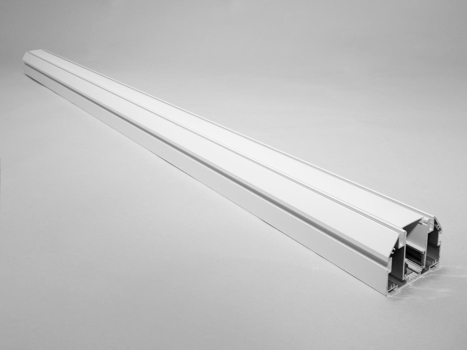 Рейлинг-шинопровод для магнитной трековой системы для натяжного потолка (QY-CX104W-20-1M-WH) - фото 2 Рейлинг-шинопровод для магнитной трековой системы для натяжного потолка (QY-CX104W-20-1M-WH) - фото 2