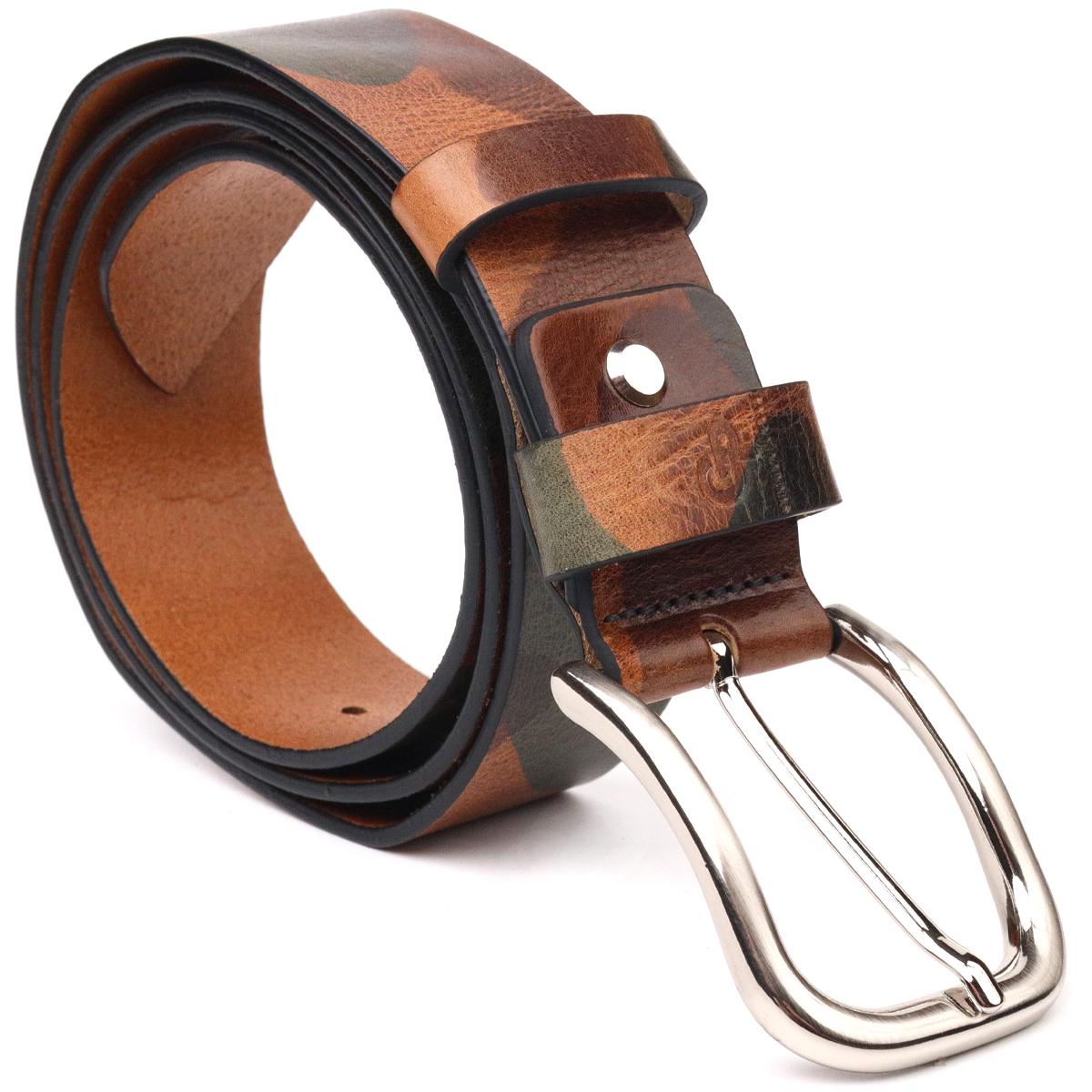 Ремень GRANDE PELLE Leather Belt 21478 из кожи Разноцветный - фото 3