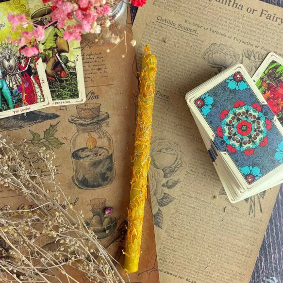 Свічки воскові з травами Календула (18880502)