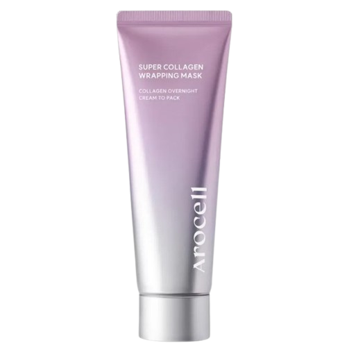 Маска-пленка с коллагеном для увлажнения и лифтинга Arocell Super Collagen Wrapping Mask 80 мл