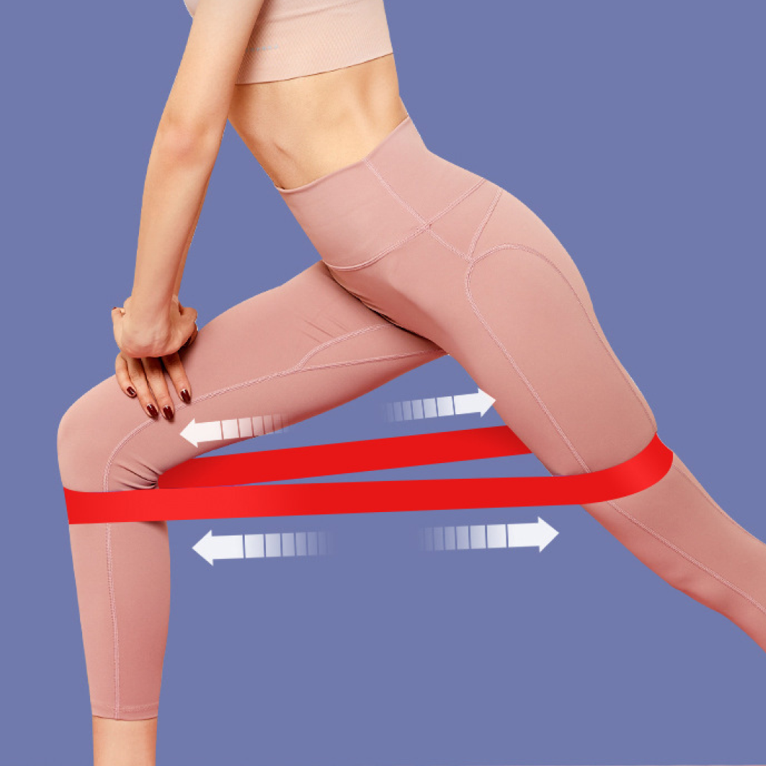 Фітнес гумки для тренувань 5 шт. з чохлом - фото 2 Фітнес гумки для тренувань 5 шт. з чохлом - фото 2