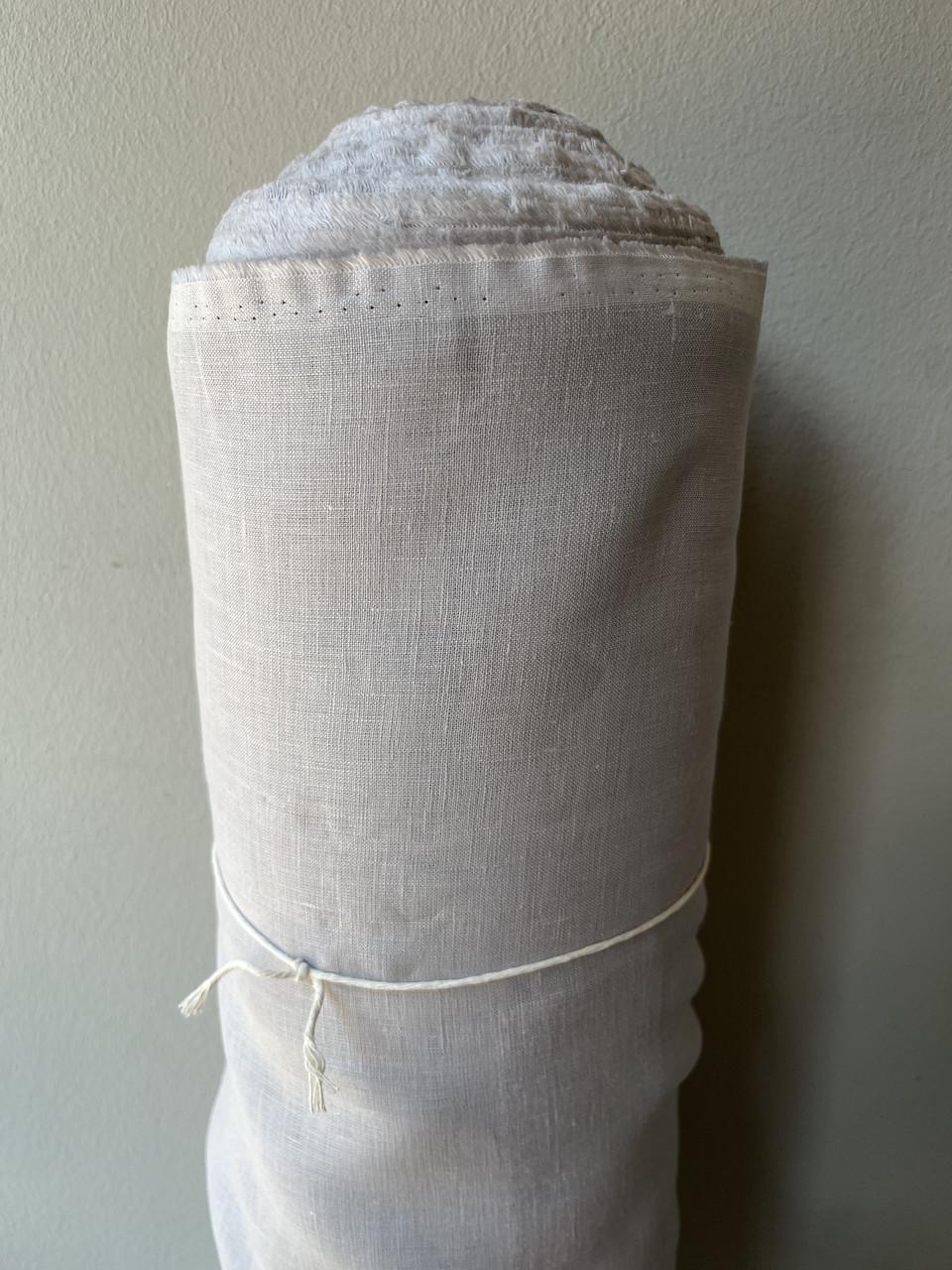 Ткань LINEN PLUS 100% лен 150 см 530 Серый